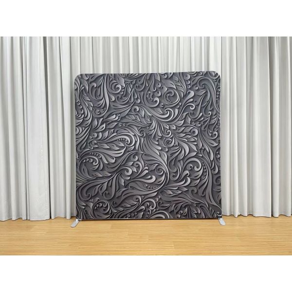 Pillowcase Backdrop Three Graphic Fabric Covers For Photo Booth Setup