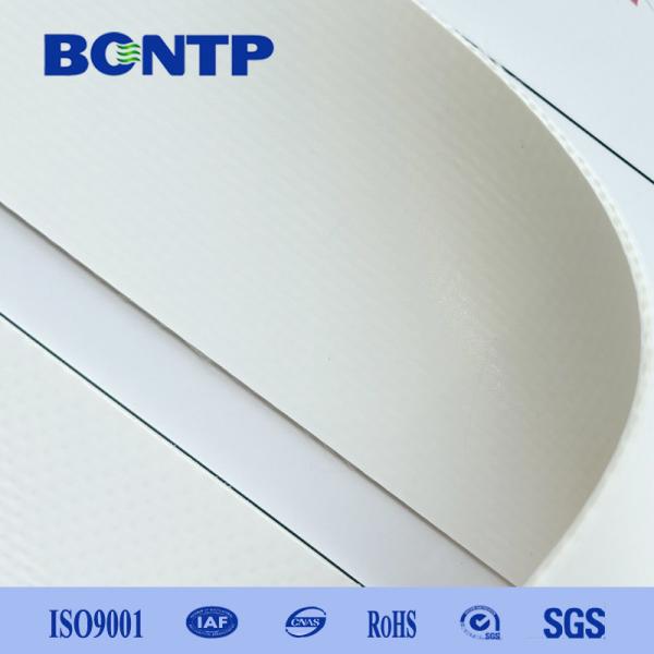 PVC Coated Tarpaulin Waterproof In Roll for membrane structure high strength anti-uv stain Resistant and fire retardant