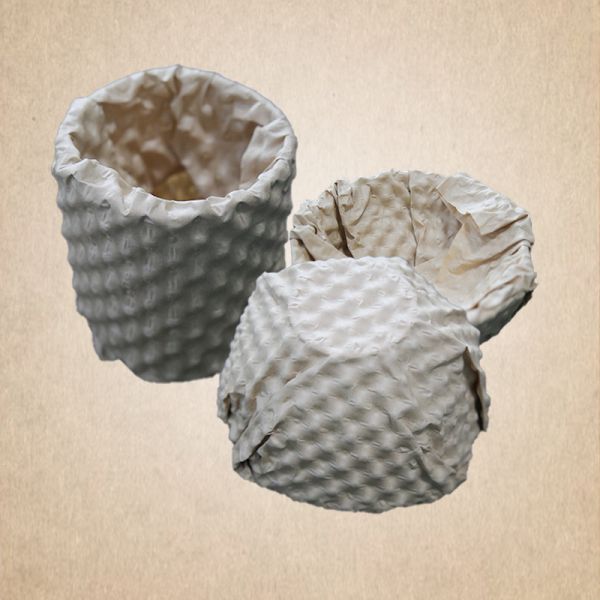 40 X 50cm Buffer Paper Eco Paper Bubble Wrap For Mailers Plastic Free Cushioning Sheets