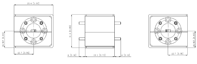 75-80GHz WR-12 WAVEGUIDE ISOLATOR VN-WGISO-7580-WR12
