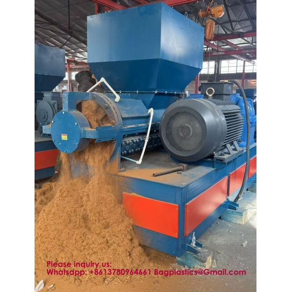 Wholesale Automatic Latex Rubber Crusher Machine Shredder For Plastic And Waste With Essential Engine & Pump Components Bottle Plastic Crusher Grinder