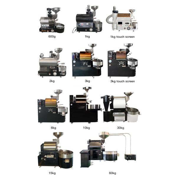 Household Coffee Beans Roaster 1kg Touch Screen Electric Coffee Green Bean Roaster Machine