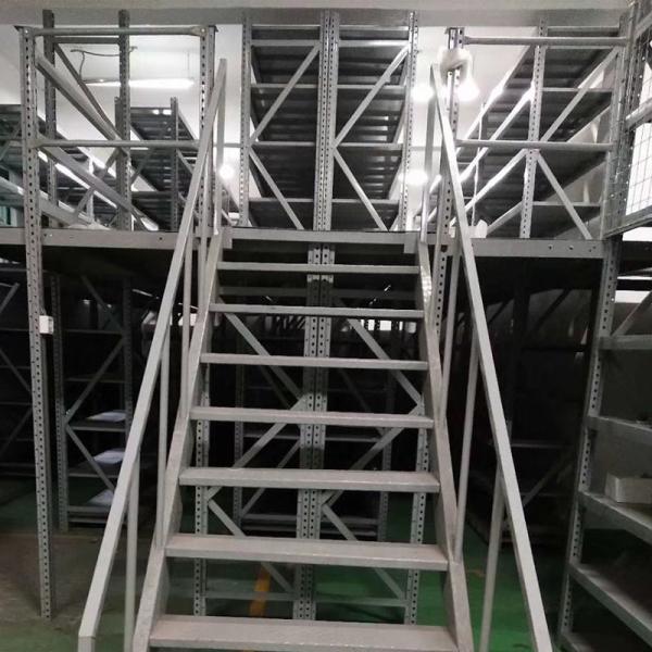 Customizable multi-level steel racking system