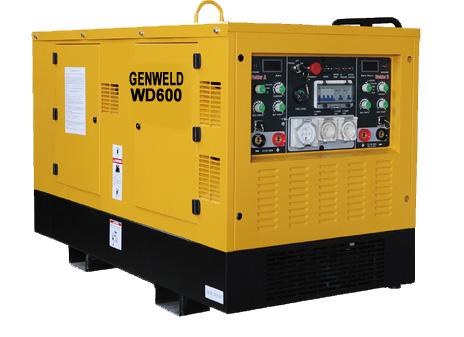 Oil / Gas Pipeline Diesel Welder Generator
