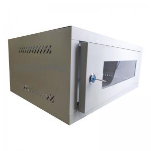 China Temperature Control 6U Network Rack With Fan Assisted Ventilation For Data Centers on sale
