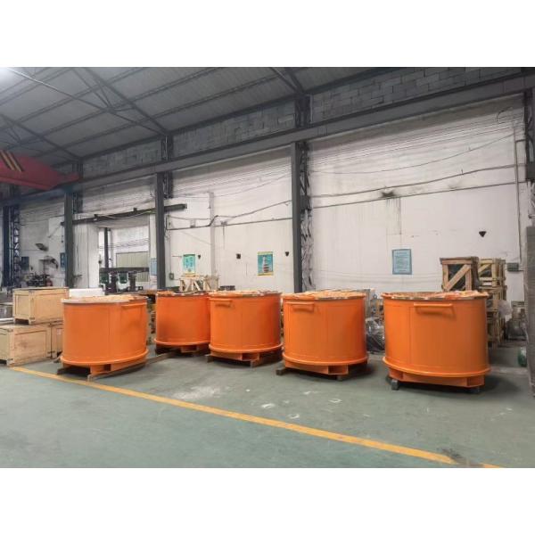 500L - 5000L 304 Stainless Steel Mixing Vessel Storage Tanks With Bottom Forklift Port