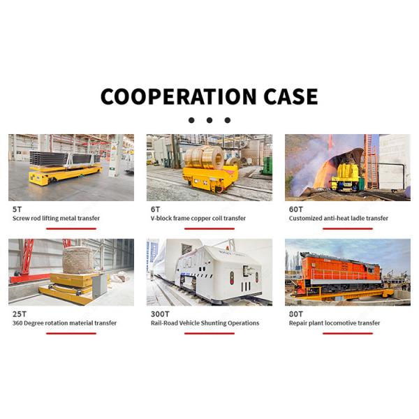 Stable Cast Steel Wheel Hollow In The Middle Ladle Transfer Cart