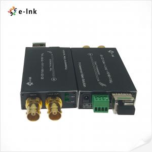 Wholesale Mini Fiber Optic Transceiver 12G SDI To Fiber Optic Converter With Backward Tally RS485 from china suppliers