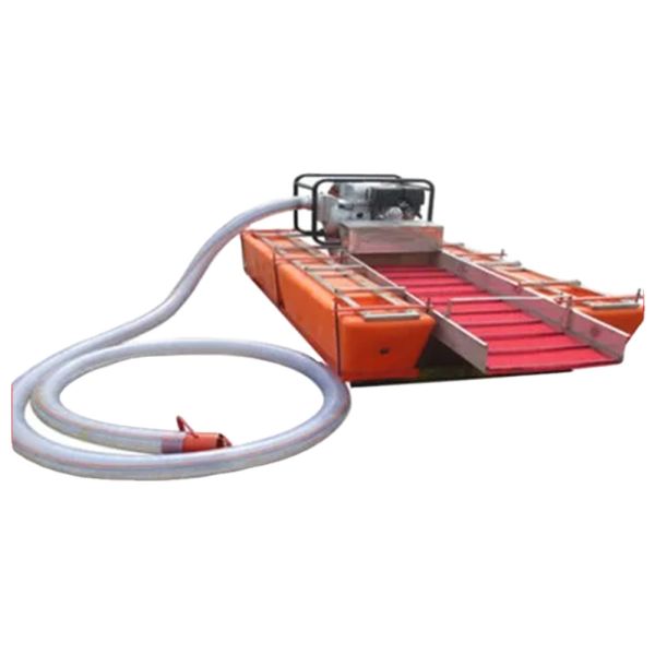 Portable Diesel Mini Dredger 33 Sqm/H 1.5m Dredging Depth For Gold Mining