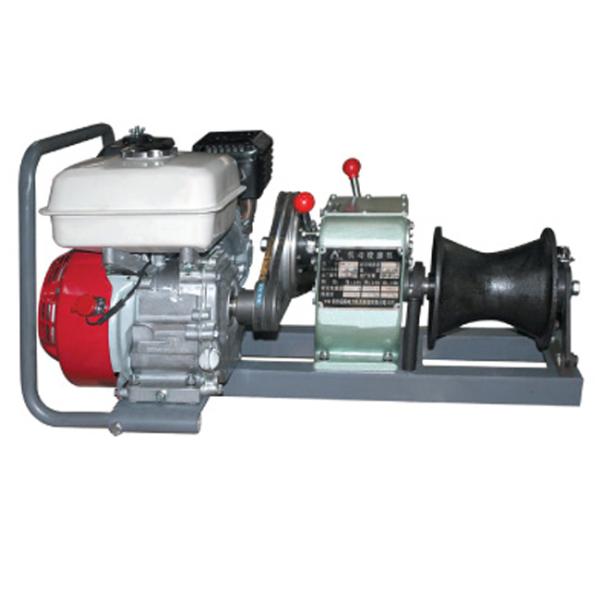 8 Ton Gas Engine Powered Winch Cable Pulling Winches For Tower Erection