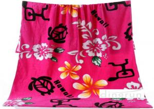 China Bulk Logo Pbk Children Custom Printed Beach Towels Thick  Absorbent 80*160cm on sale