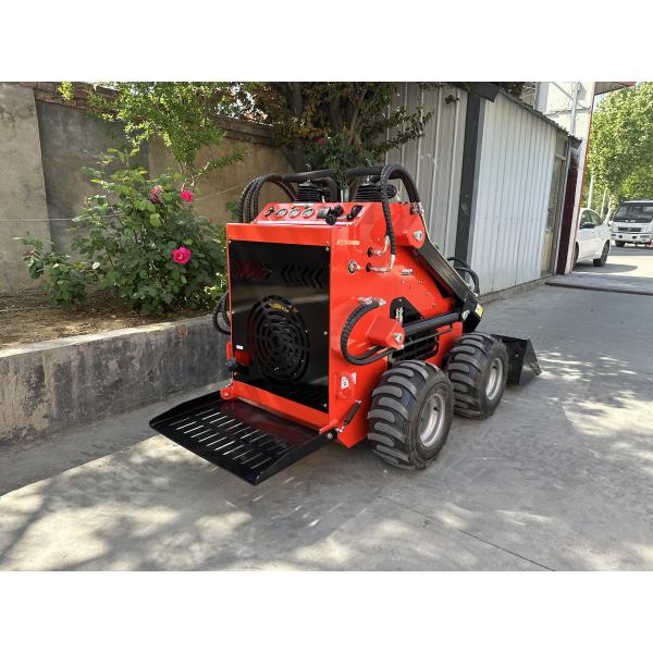 Hot Compact Loader 23HP Mini Loader Machine Small Loader Machine Gasoline Crawler Skid Steer Loader