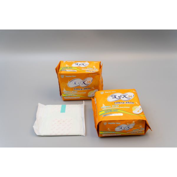 19 Pads Per Pack Menstrual Pad Equipped with Super Absorbent Polymer SAP Core Technology Enhancing Absorption Efficiency