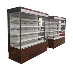 Wholesale Custom Supermarket Open Air Curtain Display Cabinets from china suppliers