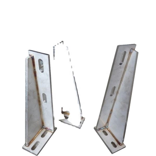 Powder Coated Metal Post Base for Composite Decking Polished Aluminum Construction