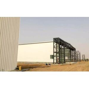 Buy cheap Prefabricated Fabrication Aircraft Hangar Made Of Steel Structure Materials from wholesalers