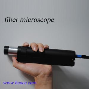 China FTTx soulution 400X fiber inspection microscope optical fiber scope on sale