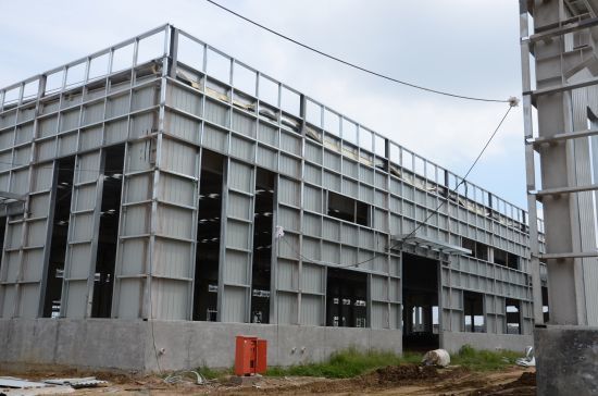Prefabricated Large Span Office Steel Structures Workshop