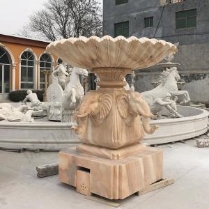 China Marble Water Feature Spray Plate Sculpture Decoration Customized on sale