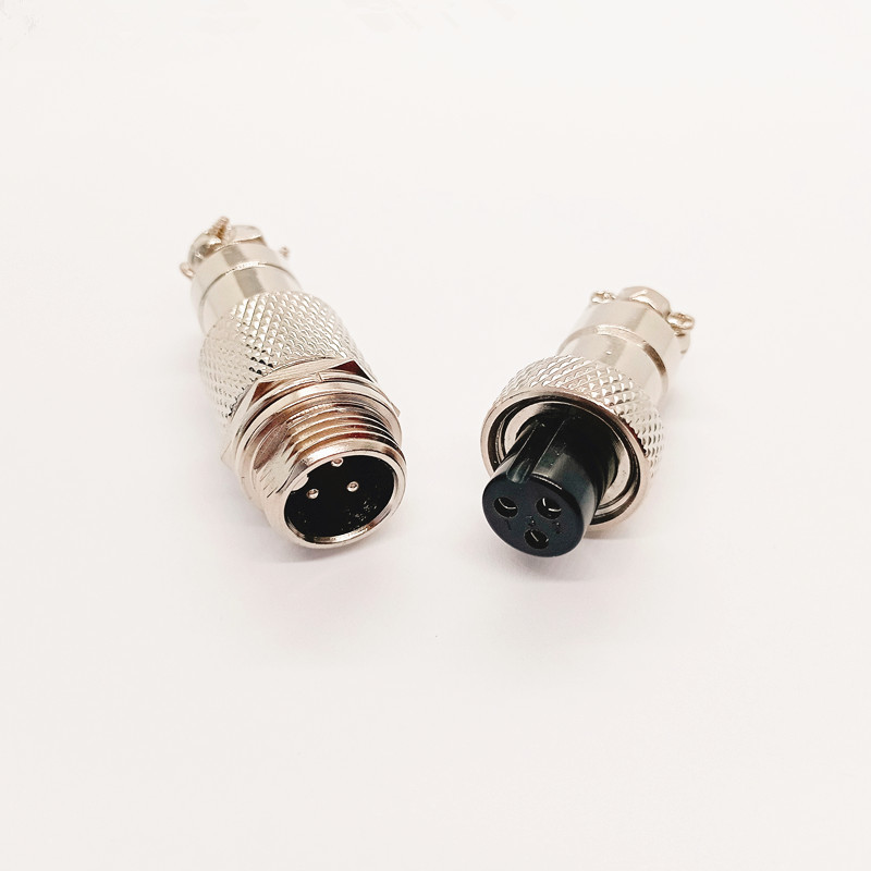 GX12 Series Round Connector 3 Pin Plug And Socket Connector With Cable Sheath GX12-2-3-4-5-6-7 Pin Connector