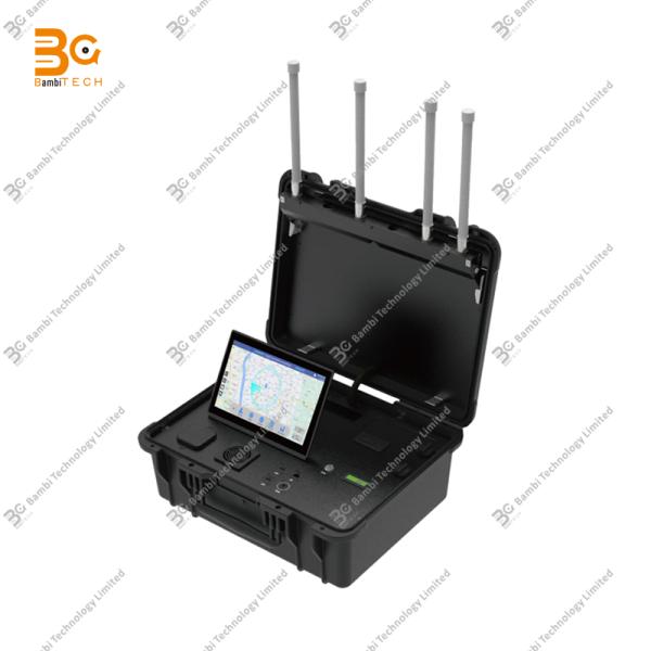 10km Portable Briefcase UAV GIS Map Data UAV Detector with DJI Mavic Air Mini FPV Avata Series