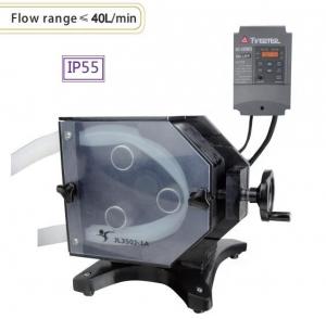 Wholesale 40L/min large flow rate peristaltic pump with High IP rating and AC motor from china suppliers