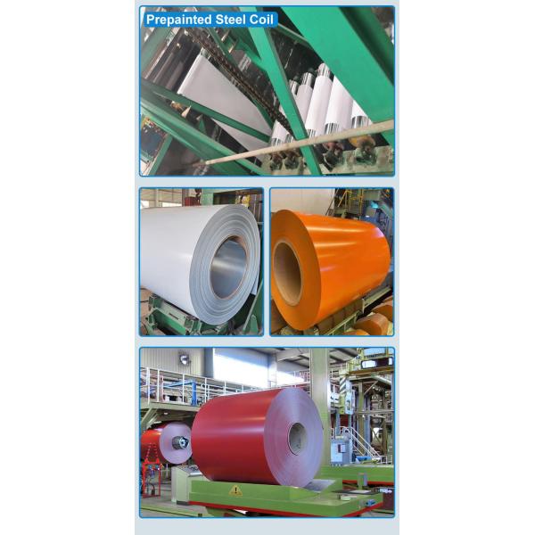 G60 G90 G550 Prepainted Galvanized Steel Sheet In Coil Orange Color