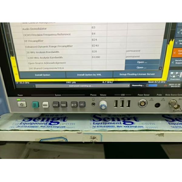 67GHz Ultra Wideband Spectrum Analyzer Rohde & Schwarz FSW67