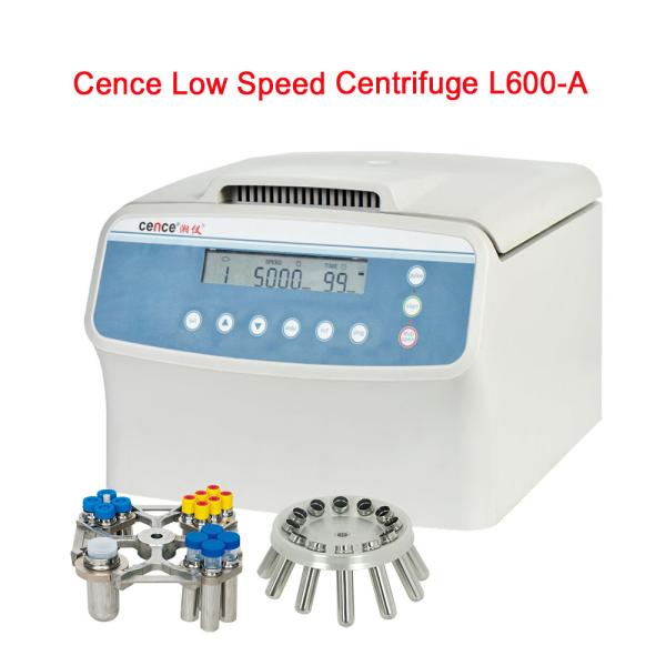 Cence L600-A Low Speed Centrifuge 6000rpm 5120xg Benchtop Model