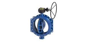 Wholesale Long Life Ductile Iron Double Eccentric Butterfly Valve Both Side Seal Available from china suppliers