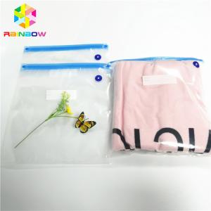 Wholesale Food Grade Plastic Pouches Packaging Custom Clear Vacuum Bag Zipper Top Heat Seal from china suppliers