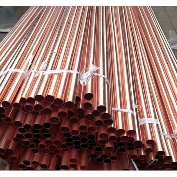 ISO 9001 Certified ASTM B280 Seamless Copper Pipe Corrosion Resistant for Refrigeration Gas Line