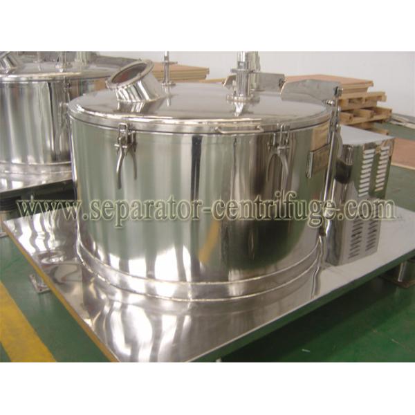 Plate Bag Lifting Discharge Herb Extraction Machine Solid Liquid Centrifuge