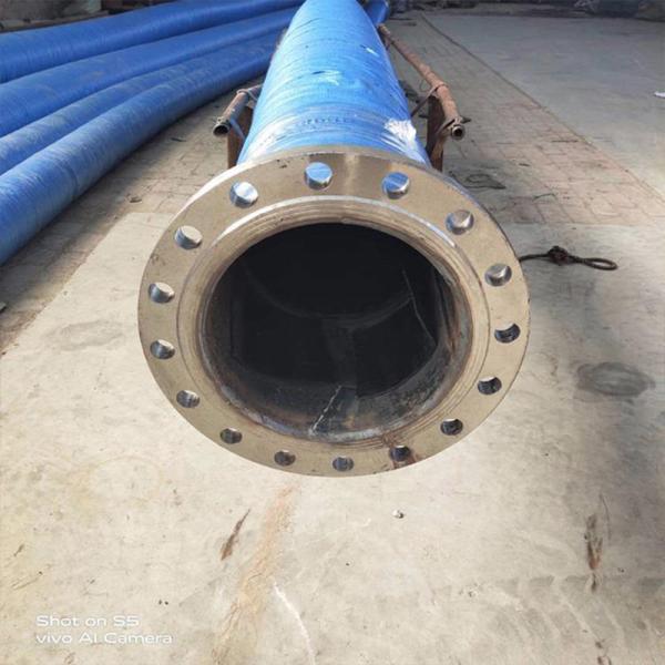 Dredge Discharge Hose with Maximum Flexibility Superior Durability and OEM Available for Marine Applications