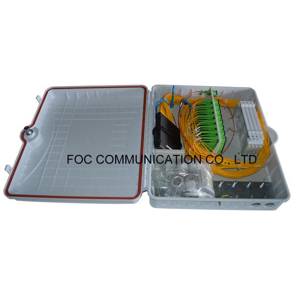 Ultra Violet Protective Wall Mount Fiber Enclosure , Fiber Optic Enclosures Outdoor