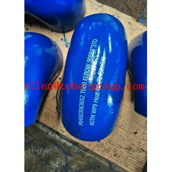 10” SCH STD LR 90° A420WPL9 ANSI B16.9 Seamless Elbow ANSI B16.9 Elbow
