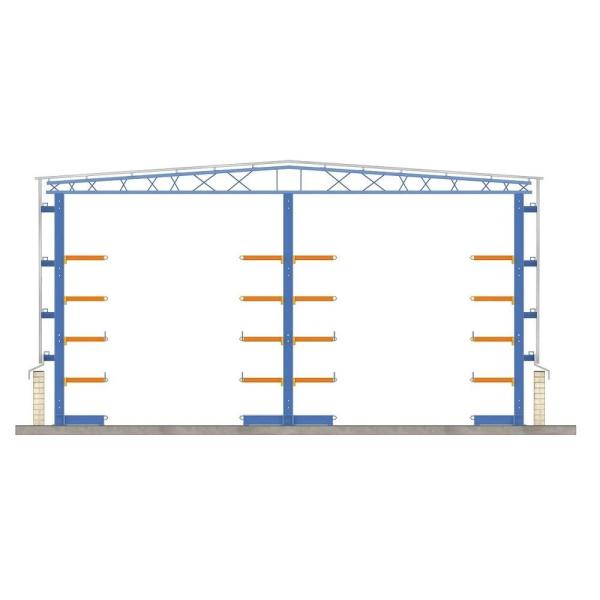 Multiple Configurations Cantilever Metal Rack With Instant Accessibility and Selectivity