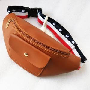 Wholesale Custom Fanny Pack USA Flag Stripes Waist Bag Belts Sack Making Supplier for Promotional Marketing from china suppliers