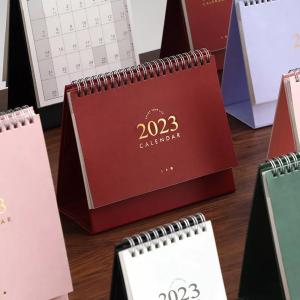 China Custom Printing Wholesale Flip Desk Table Calendar 365 Calender 2023 on sale