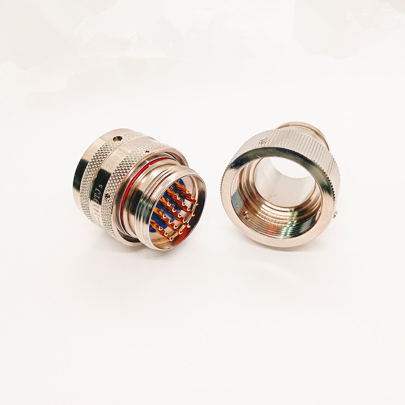 Y11P*-1419TJ5 19 Pin Straight Bayonet Aviation Plug 14 Shell Size Circular Electrical Connector