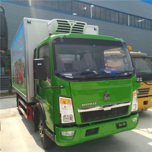 Wholesale Howo Light Refrigerated Cargo Truck  3 Ton Capacity 4X2 Driving Type from china suppliers