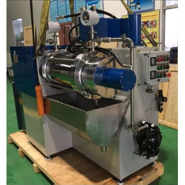 Horizontal Pin Type Sand Mill For Paint 30L Capacity Bead Milling Machine