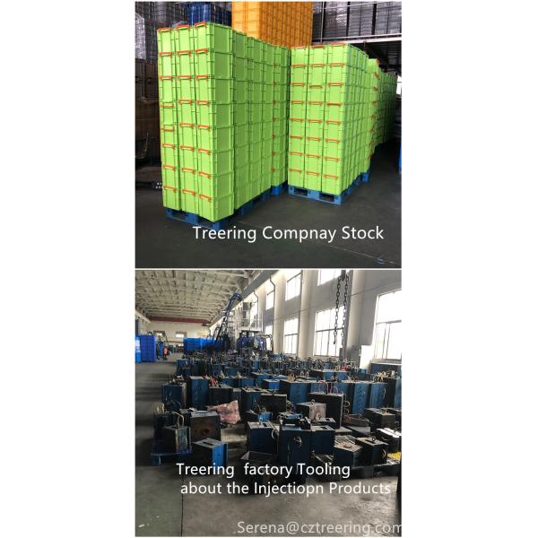 Polypropylene Euro Stacking Trays Boxes With Solid Base