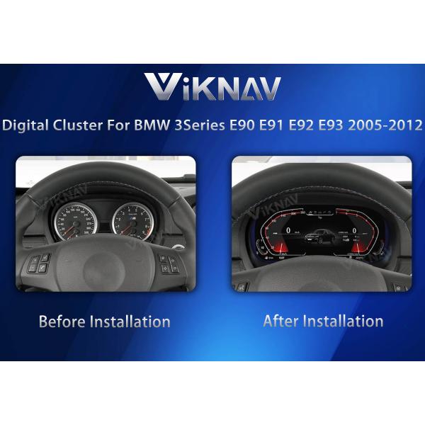 VIKNAV 11" Digital Instrument Cluster for BMW 3 Series E90/E91/E92/E93 2005-2012