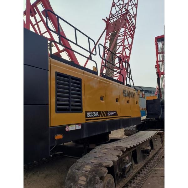 2018 SANY 55 Ton USED Crawler Crane Machine SCC550A Lifting Equipment