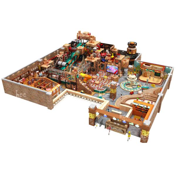 Custom Indoor Playground Equipment for Kids 2-12 Years