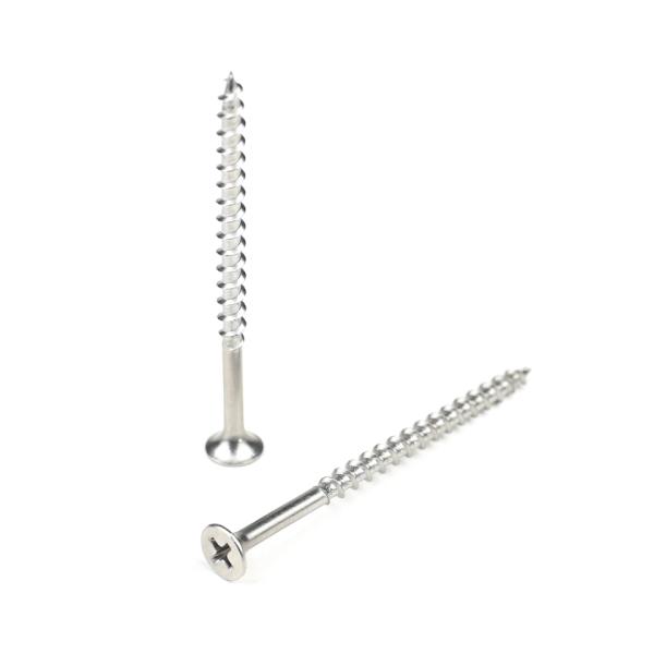 Plain Finish Cross Chipboard Screws Assortment Kit for Particle Board Installation