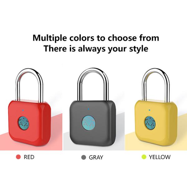 USB Rechargeable Smart Wifi Padlock Bluetooth Combination Lock For Residential