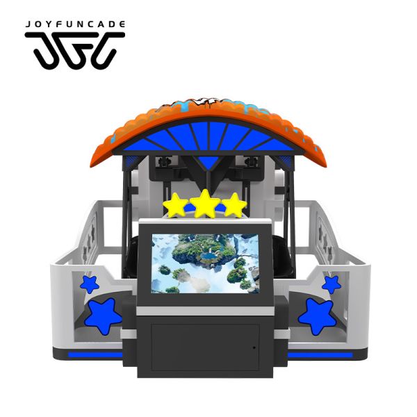VR Paraglider Simulator close-up view of equipment