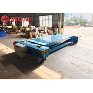 Stable Structure Handling Machine Parts Hydraulic Lift 5T Transfer Cart